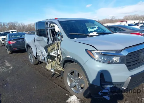 2023 Honda Ridgeline Rtl z USA, uszkodzony, nr VIN 5FPYK3F59PB033549